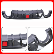 DURAFORCE Rear Bumper Diffuser Lip LED Brake DRL Light for 2018-2023 for Infiniti Q50