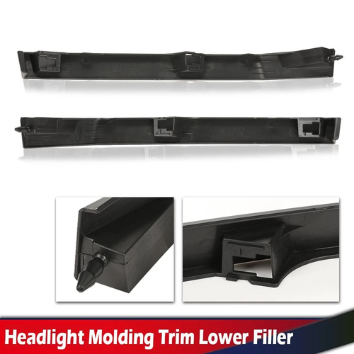 For 2004 2005 2006-2015 Nissan Titan Armada Front Headlight Molding Trim Fillers