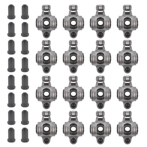 DURAFORCE 16x Roller Rocker Arm Self-Aligning for Small Block Chevy SBC 350 7/16'' Stud