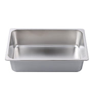 DURAFORCE Restaurant Steam Table Pans Full Size 2 Pack 6 Inch Deep Without Lid