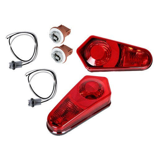 DURAFORCE Fit For Polaris ACE RZR Sportsman 2009-2022 1 Pair Tail Lights Lamps Left+Right