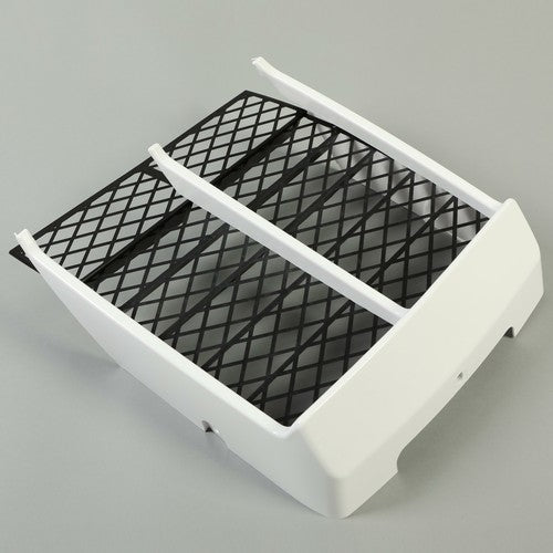 DURAFORCE For Yamaha Banshee 350 YFZ350 1987-2006 White Radiator Cover + Mesh Grill