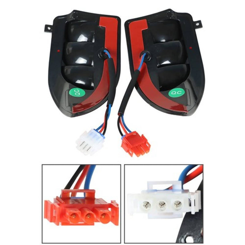DURAFORCE Fit For Club Car Precedent 2004-08 Golf Cart LED Headlight Tail Light Kit