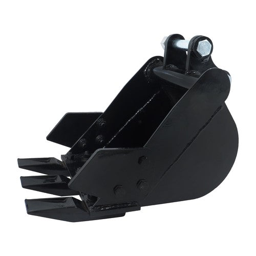 DURAFORCE 12" 300 mm Mini Excavators Attachment Narrow Bucket For 1-2 Ton Small Diggers