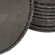 DURAFORCE 10 Pack Flap Disc 40 Grit 7" x 7/8" Type #29 Angle Grinder Grinding Wheel