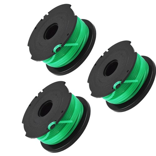 DURAFORCE Replacement Trimmer Spool Line For Black & Decker SF-080 Auto Feed 3 Pack