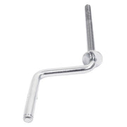 DURAFORCE Galvanized Snowmobile Trailer Ski Tie Down Bolt Crank Handle -1/2" for Universal