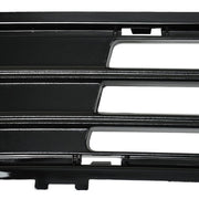 DURAFORCE Front Bumper Upper Lower Grill Assembly Plastic Chrome For Ford Fusion 2017-2018