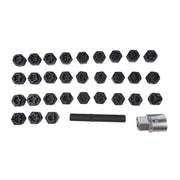 DURAFORCE 32pc Wheel Lock Lug Nut Master Key Set Removal Socket Tool Kit for Mercedes-Benz