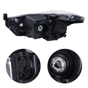 DURAFORCE Headlights Headlamps Clear Lens For Nissan Kicks SR 2018 2019 2020 LH+RH Side