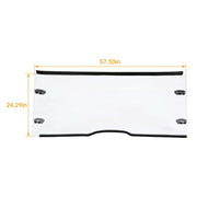 DURAFORCE Front Full Windshield Fit For Yamaha Wolverine RMAX2 RMAX4 X2 1000 X4 2018-2025