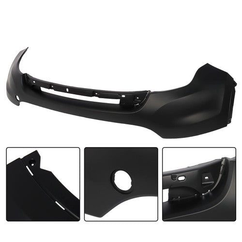 DURAFORCE W/o Sensors Holes W/ Tow Hook Hole For Ford Explorer 2011-15 Front Bumper Cover