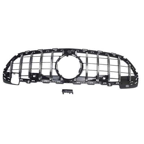 DURAFORCE For Mercedes Benz C200 C300 W/AMG Line C43 AMG 2022+ Chrome Front Bumper Grille