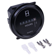 DURAFORCE 10-80V Hour Meter 2420009 for Hobbs Stewart Warner Models DC Quartz