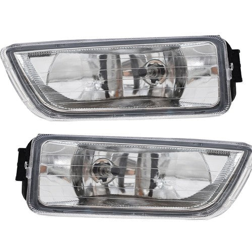 DURAFORCE Pair Clear Bumper Driving Fog Light Kit For Honda Accord 4DR Sedan 2003-2007