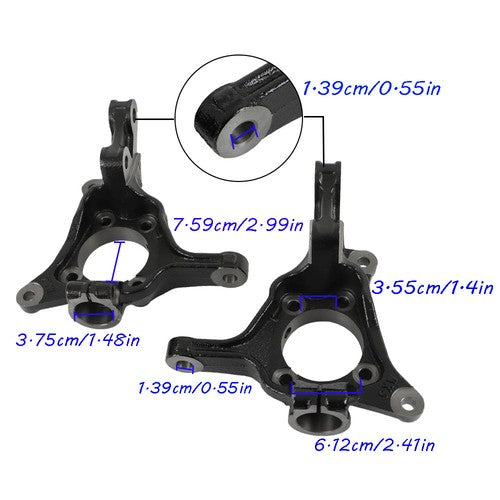 DURAFORCE Front Steering Spindle Knuckle 28313AG020 Fit For 05-14 Subaru Legacy Outback
