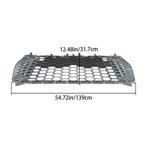 DURAFORCE Replacement Front Bumper Lower Grille Dark Gray Fit For Toyota Camry SE XSE 2025