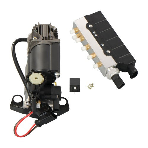 DURAFORCE 2203200104 For Mercedes W220 S500 S350 Air Ride Compressor &Valve Block Assembly