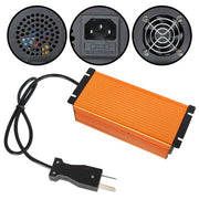 DURAFORCE For EZGO Yamaha Golf Cart Battery Charger 36 Volt 14 Amp With Crowfoot Plug