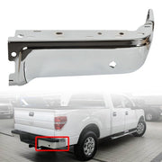 DURAFORCE For Ford F-150 2009-2013 2014 Rear Right Bumper Face Bar W/Park Assist Chrome