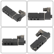 DURAFORCE 1/8" 5 Way 2 Position Directional Control Electric Air Solenoid Valve 12V DC