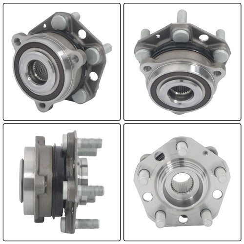 DURAFORCE 1x For Tesla 3 2017-2020 Rear Left Right Wheel Bearing Hub Assembly 1044123-00-A