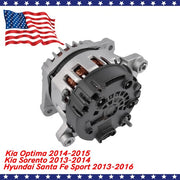 DURAFORCE Alternator for Hyundai Santa Fe Sport 2013-2016 Kia Optima 2014-2015 2.4L 150A