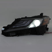 DURAFORCE Headlight Assembly For Toyota Camry XSE XLE 2021 2022 Full LED Black Driver Left