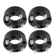 DURAFORCE For Suzuki 4x110 2" 74mm Hub Bore M10x1.25 Studs Wheel Spacers 4Pcs Black New
