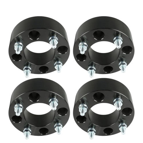 DURAFORCE For Suzuki 4x110 2" 74mm Hub Bore M10x1.25 Studs Wheel Spacers 4Pcs Black New