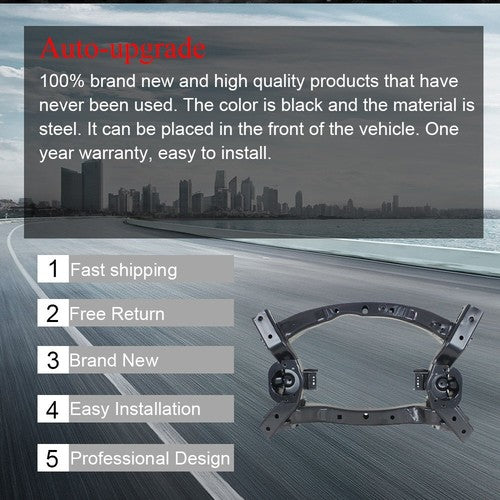 DURAFORCE Subframe Sedan 68185029AA For 2011-2016 Dodge Challenger Charger & Chrysler 300