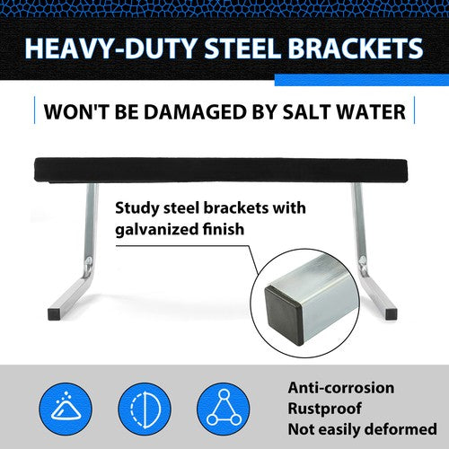 DURAFORCE 2PCS Adjustable Boat Trailer Bunk Board Guide-on 61" Feet Rail Sailboat Trailer