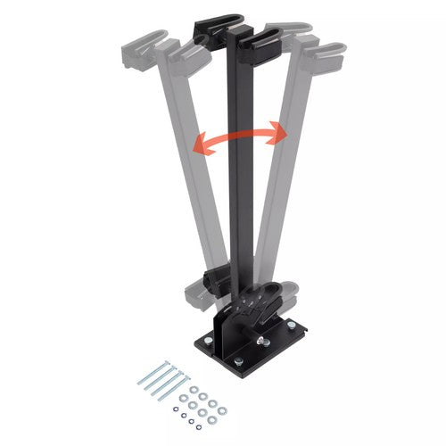 Adjustable Golf Cart Universal Floor Mount Gun Rack for Ezgo Club Car Yamaha