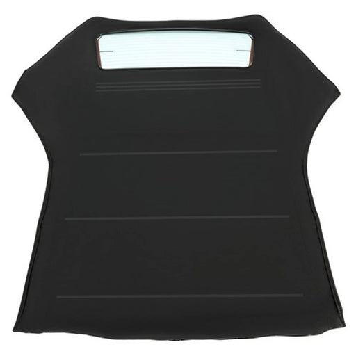 DURAFORCE Black Convertible Soft Top Clear Heated Glass Window For BMW 3 Series E46 00-06