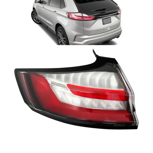 DURAFORCE For 2019-2022 2023 Ford Edge SE SEL Driver Side Outer Lamp LED Rear Tail Light