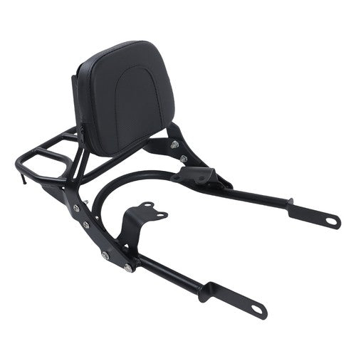 DURAFORCE For Bonneville T100 T120/Black 2016-2024 Backrest Sissy Bar w/ Luggage Rack USA