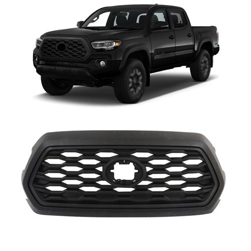 DURAFORCE For Toyota Tacoma 2016-2022 Plastic Front Bumper Upper Grille Honeycomb Grill