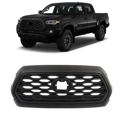 DURAFORCE For Toyota Tacoma 2016-2022 Plastic Front Bumper Upper Grille Honeycomb Grill