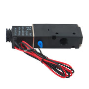 DURAFORCE 1/4" 3 Way 2 Position Directional Control Electric Solenoid Air Valve 12V DC HOT