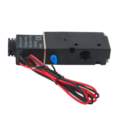 DURAFORCE 1/4" 3 Way 2 Position Directional Control Electric Solenoid Air Valve 12V DC HOT
