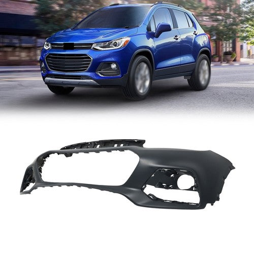 DURAFORCE Unpainted Front Upper Bumper Cover Replaces 42537718 For Chevy Trax 2017-2020