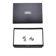DURAFORCE Black Back Cover & Bezel Hinges For Acer Aspire A515-54 A515-54G A515-55 Top Lid