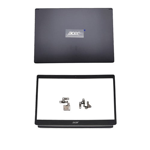 DURAFORCE Black Back Cover & Bezel Hinges For Acer Aspire A515-54 A515-54G A515-55 Top Lid