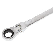 DURAFORCE 12pc Flexible Head Ratcheting Wrench Combination Spanner Tool Set 8-19mm Metric