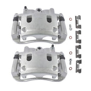 DURAFORCE 2x Front Left & Right Brake Calipers for Infiniti QX56 Nissan Titan Armada 5.6L