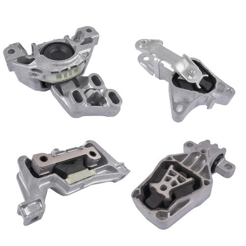DURAFORCE 4PCS Engine Motor & Auto Trans Mount For Mercedes B250 CLA250 GLA250 2.0L L4