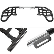 DURAFORCE Aluminum Nerf Bars Black bar Black nets For Honda TRX 250EX 250X Pair set 01-24