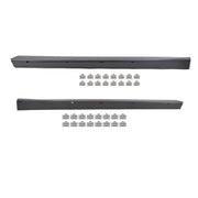 DURAFORCE Pair Front Lower Door Trim Molding Black for Cadillac XT5 2017-2025 Left & Right