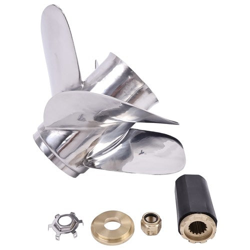 DURAFORCE Impeller 48-8M0151321 For Mercury Revolution 4 Propeller 19" Pitch Right Hand