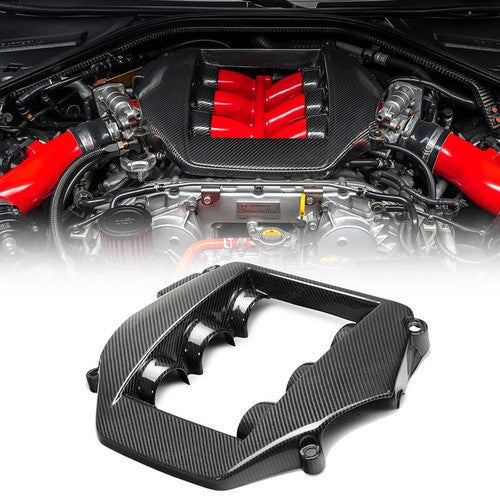 DURAFORCE For 2008-2022 Nissan GT-R R35 GTR Real Carbon Fiber Engine Hood Cover 2009 2020